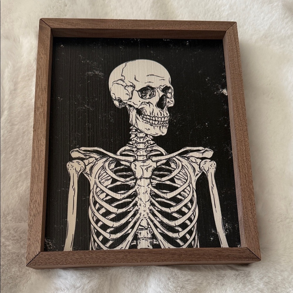 Kendrick skeleton Halloween painting 💀